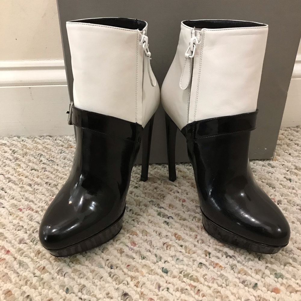 ๐ Alexander McQueen platform ankle boots booties - Picture 3 of 8